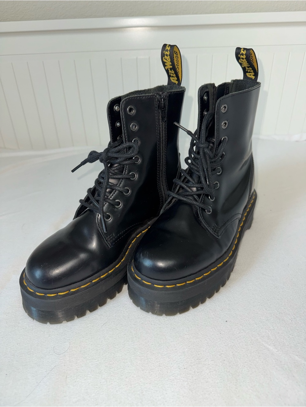 Dr. Martens Jadon Smooth Leather Platform Boots